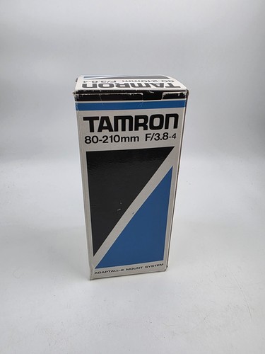 Tamron 80-210mm CF Tele-Macro Compact Zoom Adaptall-2 f/3.8 Model 103A Case Box - Picture 11 of 13