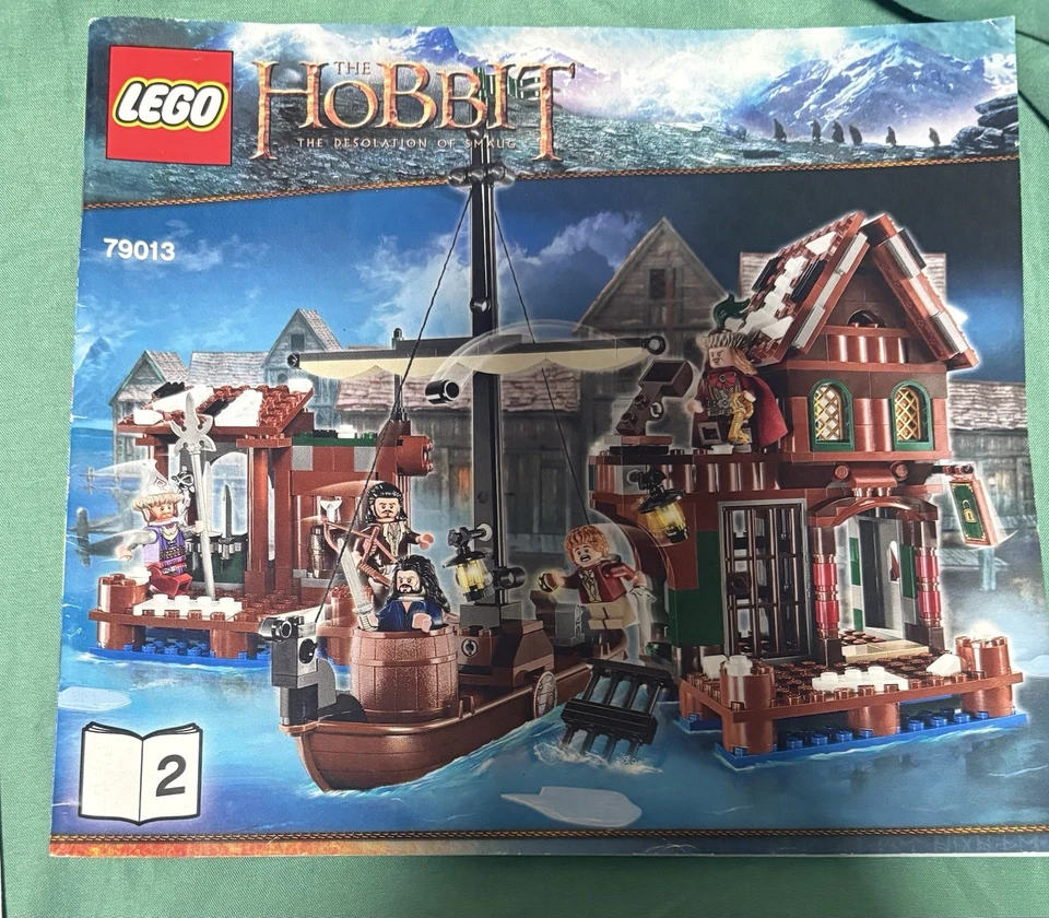 LEGO Lord of The Rings 79013 Lake Town Chase (PARTIAL BUILD) with instructions - Image 3 of 4