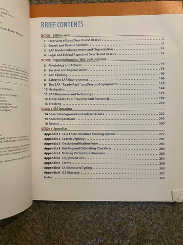 Fundamentals of Search and Rescue by Not Available (2005, Trade Paperback) - Picture 6 of 9