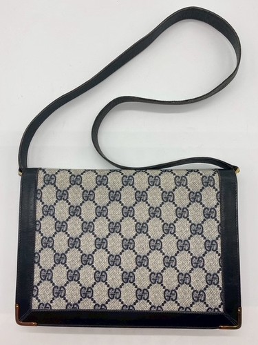 Bolso de Hombro Gucci Vintage GG PVC Autenticidad - Imagen 2 de 12