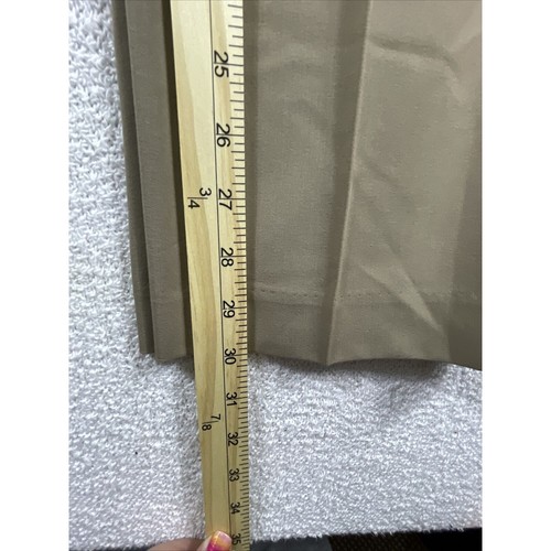 Pantalones de vestir para hombre Van Heusen Flex calce recto tostado 34x30 - Imagen 12 de 13