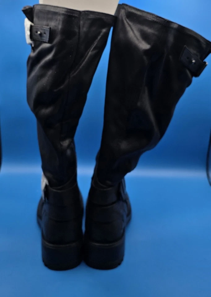 TORRID Wide Leg Lug Sole Buckle Knee Boot - Image 3 of 4