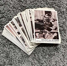 1966 Raybert THE MONKEES (1st Series - Sepia) Complete 44 Trading Card Set Ex+