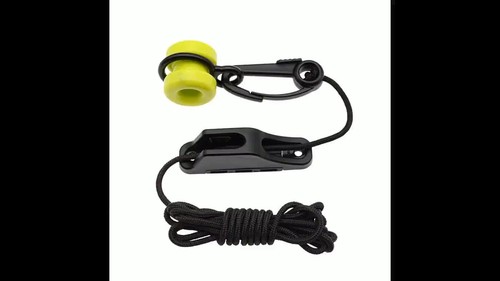 Kit de pesas Downrigger cable de 2,2 M con pinza de cuerda de taco Fairlead pesca en el mar - Vídeo 1 de 1