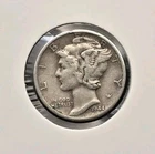 1944-P Mercury Dime 90% Silver US Mint Philadelphia