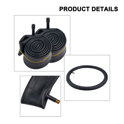 2PCS 18 Inch Inner Bike/Tube 18 X 1.75 - 2.4 Bicycle Rubber Tire Bike Inner/tube - Picture 4 of 34