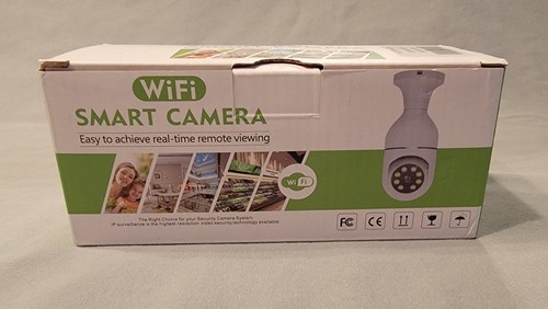 Wireless Light Bulb Camera Outdoor 360° Panoramic 1080P HD WiFi Security Camera - Picture 1 of 3