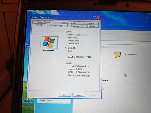 Retro Vintage Dell Latitude D610 15.4 Intel 1.73Ghz Windows XP Laptop Gaming - Picture 5 of 12