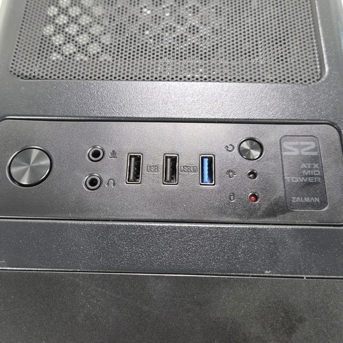 Zalman - S2 TG ATX Mid-Tower PC Case - Full Tempered Glass Side Panel - Picture 9 of 20