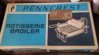 Vintage J.C. Penny Penncrest Indoor Outdoor Rotisserie Broiler Model 3573