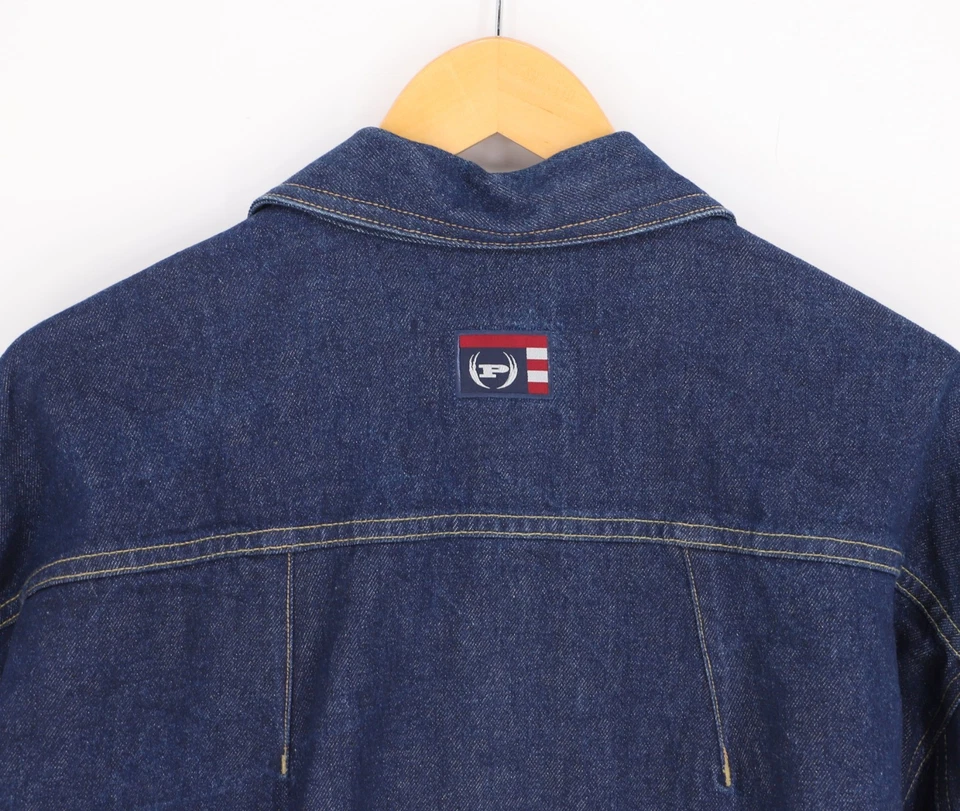 Chaqueta vaquera retro vintage años 90 PHAT FARM ropa de calle talla XXL Foto 3 de 4