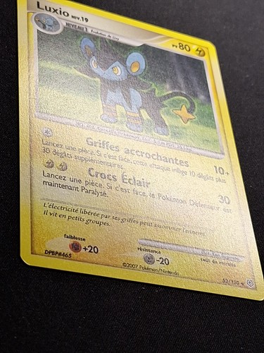 NM Luxio 52/130 DP Diamant et Perle de Base Carte Pokémon FR - Picture 5 of 11