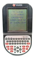 TV GUIDE Electronic Handheld Crossword Game EXCALIBUR
