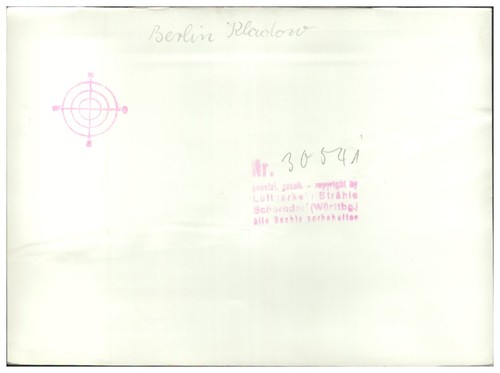 ZZ-2911/ Glatz Schlesien Foto Luftbild 18 x 7 cm ca.1938 - Bild 2 von 2