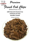 Premium French Oak Chips (Medium/Well Toast) 500 Grams for Spirits,Wine,BeerMead