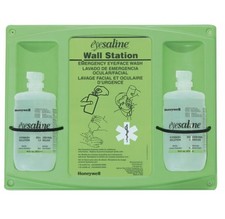 Honeywell Emergency Eyewash Station Double Wall Eyesaline 32oz 