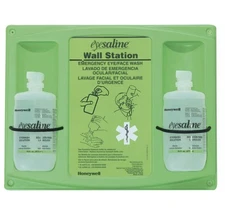 Honeywell Emergency Eyewash Station Double Wall Eyesaline 32oz 