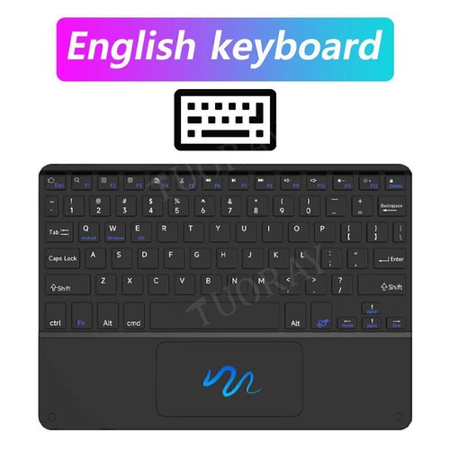 Keyboard With Touchpad Case Cover For iPad 6/7/8/9/10/11th Gen Air 4 5 6 Pro 11 - Picture 13 of 43