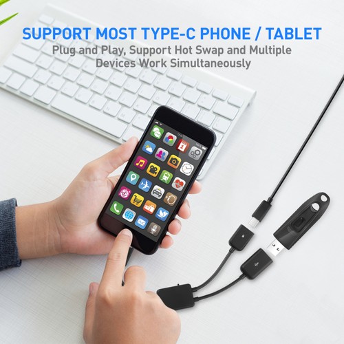 Otg Data Cable Usb to Phone Adapter Cell Charging Cord Converter - 第 2/9 張圖片
