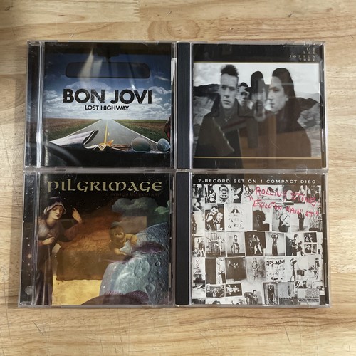8 CD Lot Rolling Stones U2 Bon No I David Bowie Seal Pilgrimage Mark Hummel +++ - Picture 3 of 12