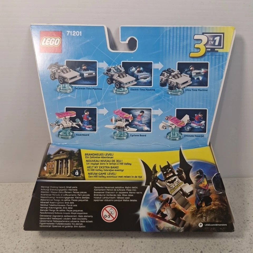 LEGO Dimensions Back To The Future Level Pack 71201 - Fully Complete Boxed Set - Image 2 of 4