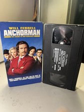 Anchorman VHS 2004 - Will Ferrell - Paul Rudd - Steve Carell - Adam McKay-Tested