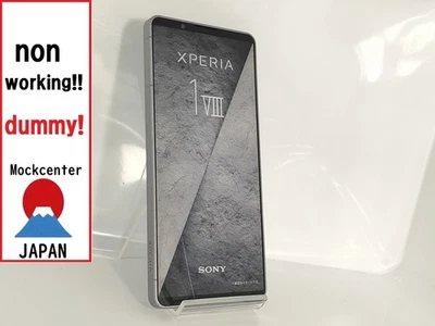 【dummy!】 SONY Xperia 1Ⅷ (color Silver) japan non-working cellphone - Image 1 of 2
