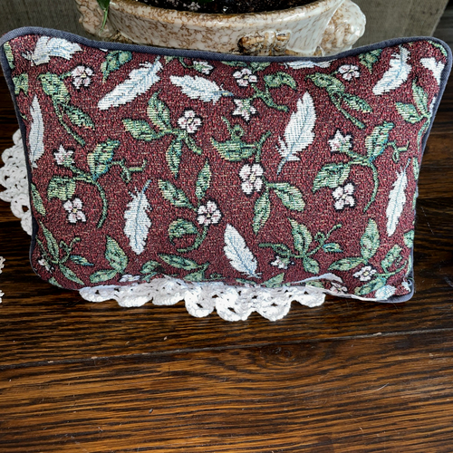 Decorative Rooster Tapestry Pillow A Little Something To Crow About Farm Country - Picture 2 of 4