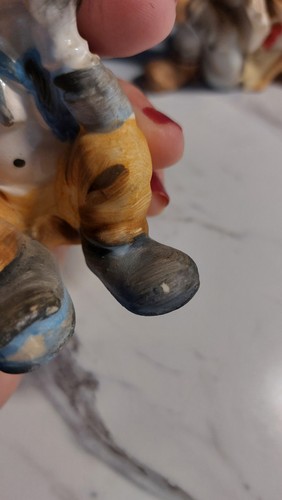 Vintage Tilso Mid-Century Japan Hobo Bum Clown Porcelain Figures - Picture 10 of 10