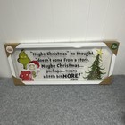 Grinch Framed Wall Decor -  "Maybe Christmas Means More" -  Hobby Lobby - ❗️READ