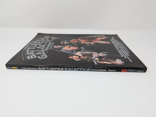 The Official Battlestar Galactica Scrapbook by James Neyland Hardback Book 1978 - Picture 5 of 20