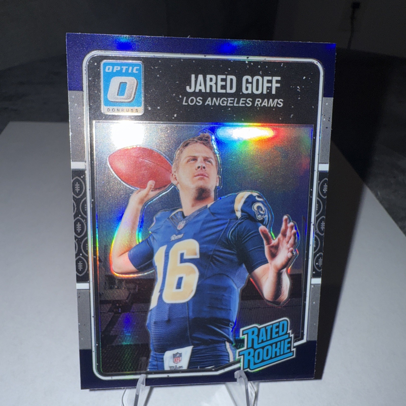 2016 Donruss Optic - Rated Rookie Jared Goff #172 Purple (RC)