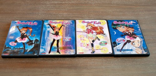 Saint Tail (Mysterious Thief, Megumi Tachikawa) DVD Lot - Vols. 1, 2, 3, 5 RARE!