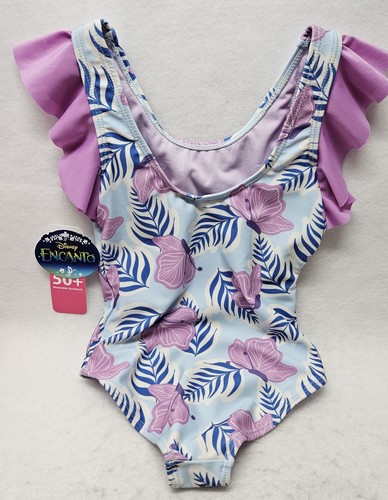 Disney Encanto Mirabel Girls' One Piece Swimsuit Size XS (4-5)/New - Picture 2 of 6