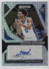 2024 Panini Prizm Draft Picks Mojo /25 Jared McCain #CFS-JMC Rookie Auto RC