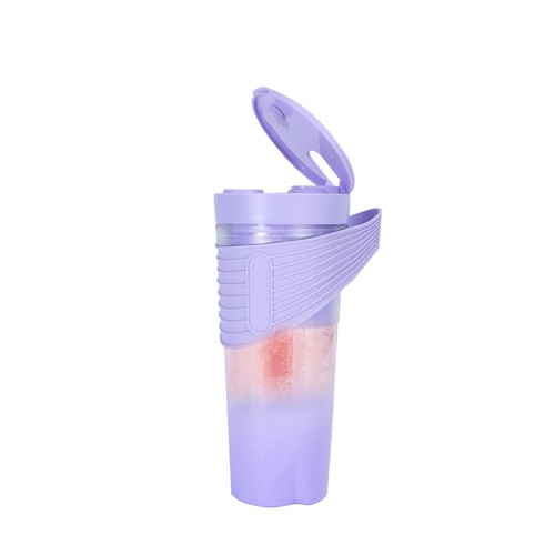 US (Purple) Portable Juicer Cup With Self-Cleaning Function/Ip7 Waterproof/460Ml - Bild 10 von 13