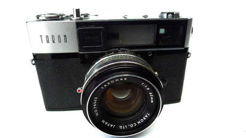 Taron Auto EE Rangefinder Camera c/w Case & Instructions - Picture 1 of 15
