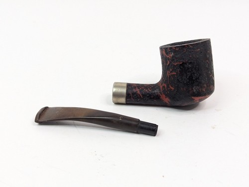 Bellezia Estate Wood Smoking Tobacco Pipe Lucite Stem 5-3/4" Needs Cleaning - Picture 6 of 24