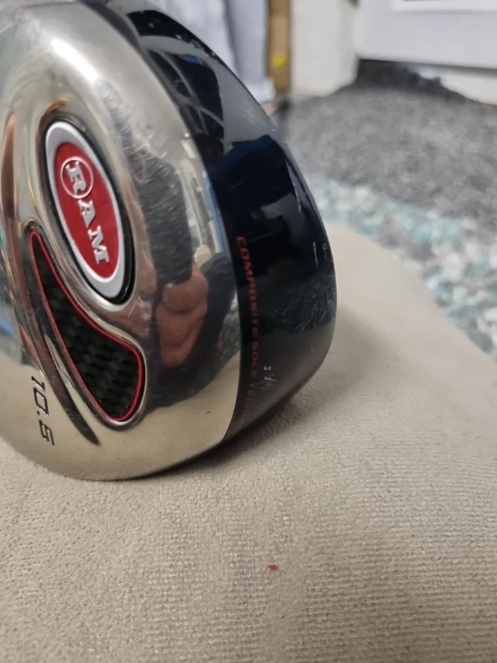 Ram Serbera Driver, 10.5 Degree, Grafalloy Prototype Regular Shaft - Image 3 of 4