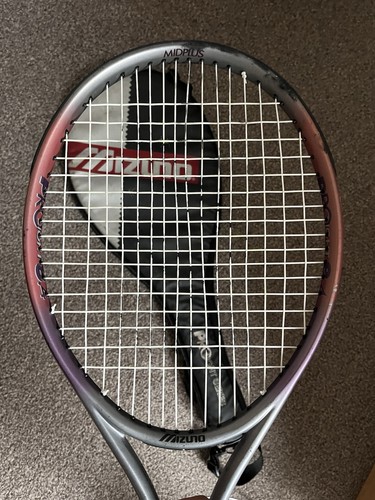 Raqueta de tenis Mizuno Ivan Lendl de colección cubierta raqueta modelo Pro Light 8,4 MIDPLUS - Imagen 10 de 16