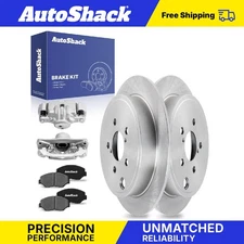 Rear Brake Rotors Ceramic Pads Calipers for Subaru Outback Legacy 2.5L