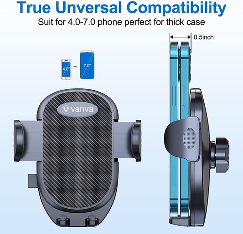 Universal Air Vent Car Mount – Big Phones & Thick Case Friendly Holder Clamp - 第 5/7 張圖片