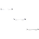 3 Sets von Wandhöhlen Haushaltshänge Haken Küchengeschirr Lagerregal