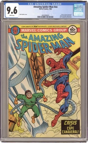 Amazing Spider-Man Aim Toothpaste Giveaway #2 CGC 9.6 1982 4045088003