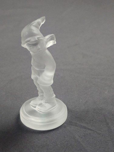 M.J. Hummel Cristal Alemania Estatuilla Niño Con Bufanda - Imagen 2 de 9