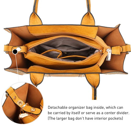 Dasein Purses Handbags for Women Tote Wallet Set Top Handle Satchel Shoulder ... - Bild 5 von 6