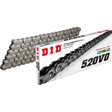 DID 1222-0372 M520VOX86FB 520VO Pro V Series O-Ring Chain 520VO - Pro V Series