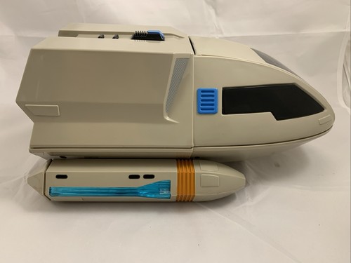 1992 Star Trek Playmates Shuttle Craft Light Sound Works William Riker & Gowron - Picture 8 of 14