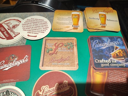 63 Leinenkugel's Bar Untersetzer Männerhöhle - Bild 2 von 6