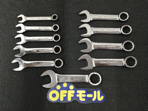 SNAP-ON Combination Wrench Set OXIM710B Mechanic Tool Kit - Picture 1 of 3
